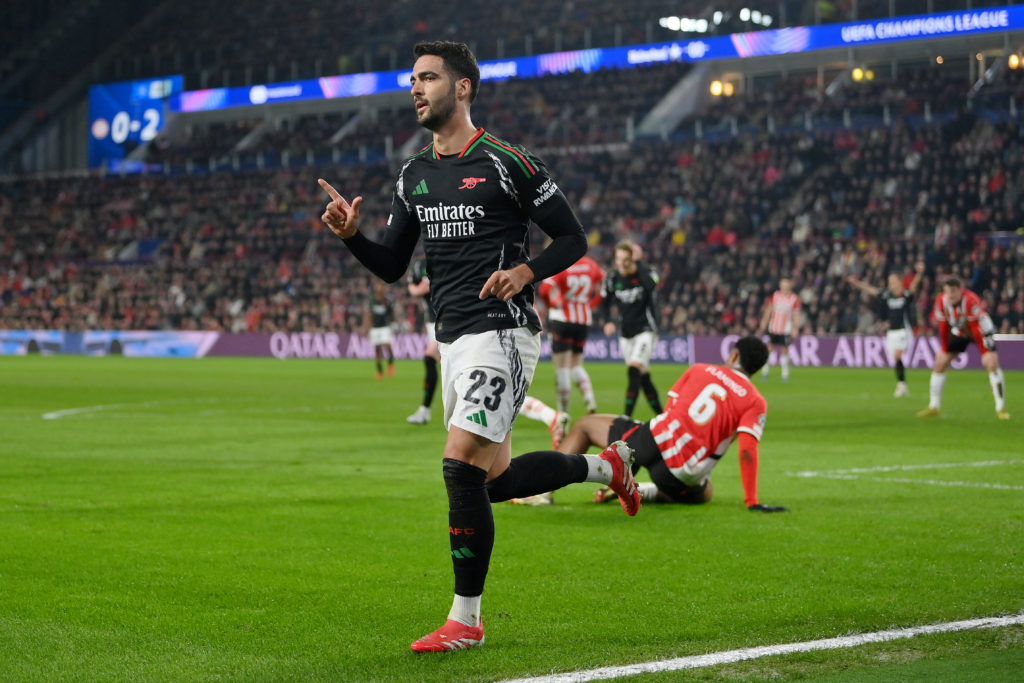 PSV Eindhoven v Arsenal FC - UEFA Champions League 2024/25 Round of 16 First Leg