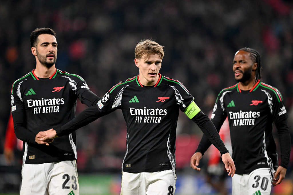 PSV Eindhoven v Arsenal FC - UEFA Champions League 2024/25 Round of 16 First Leg
