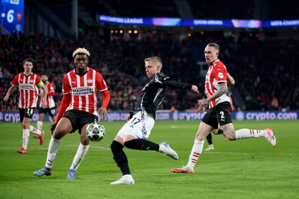 PSV Eindhoven v Arsenal FC - UEFA Champions League 2024/25 Round of 16 First Leg
