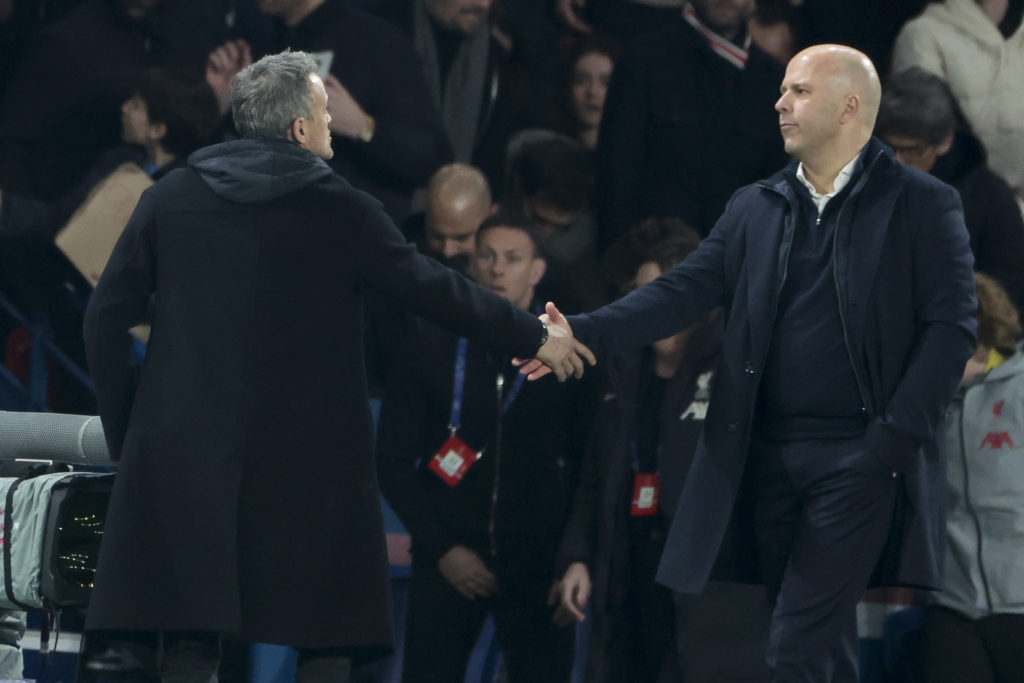 Paris Saint-Germain v Liverpool FC - UEFA Champions League 2024/25 Round of 16 First Leg