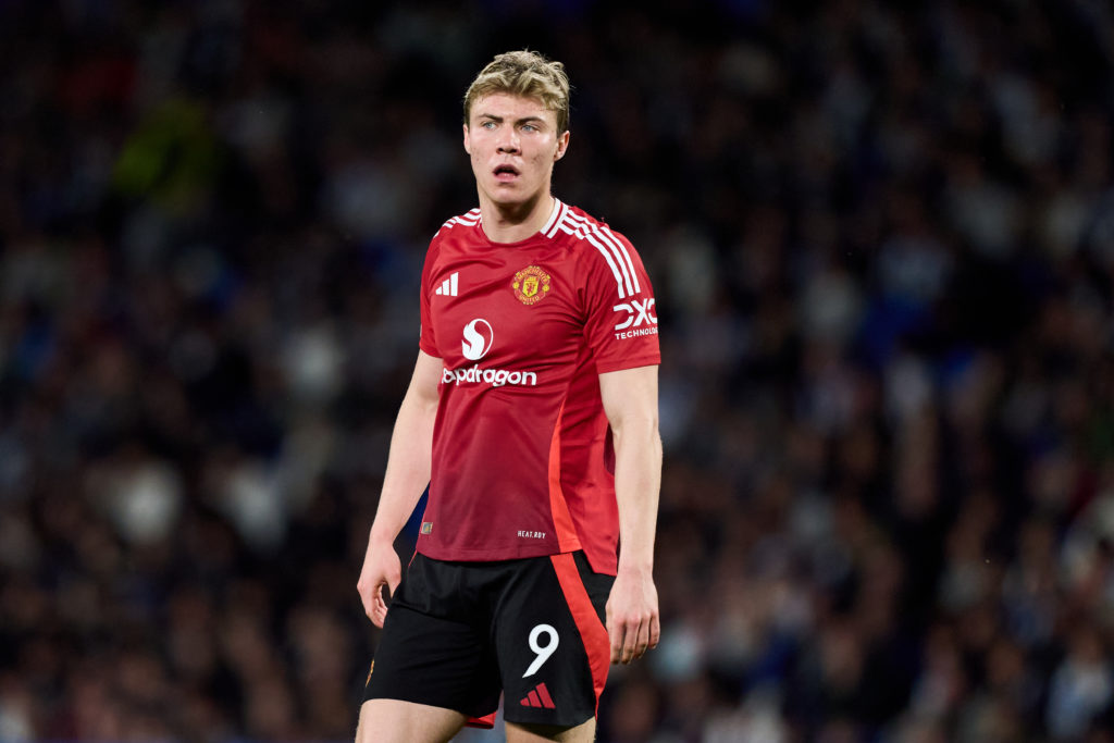 Real Sociedad de Futbol v Manchester United - UEFA Europa League 2024/25 Round of 16 First Leg