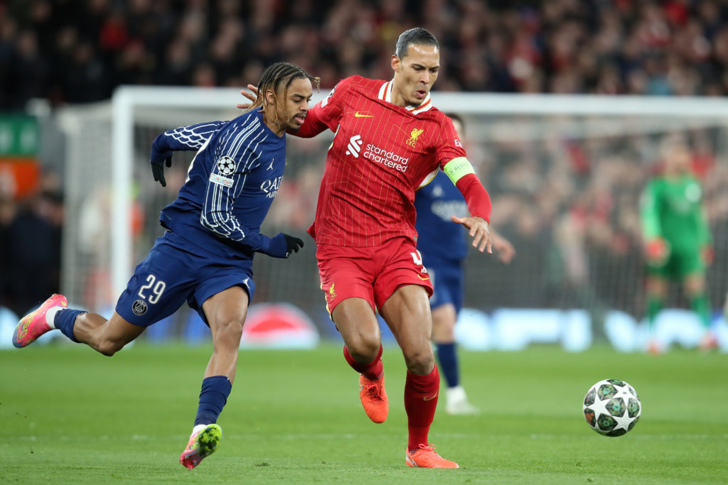 Liverpool FC v Paris Saint-Germain - UEFA Champions League 2024/25 Round of 16 Second Leg