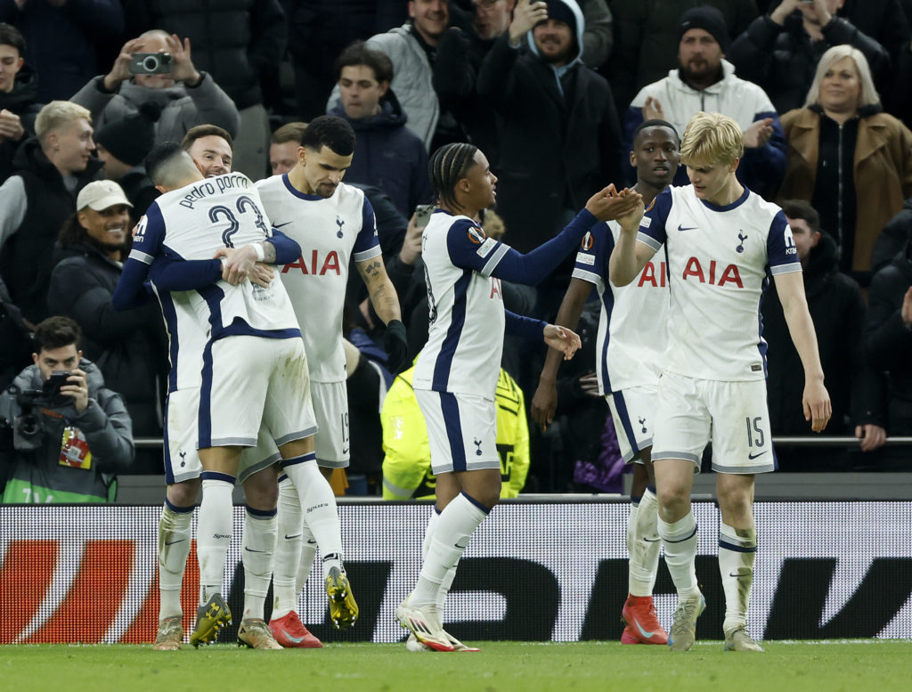 Tottenham Hotspur v AZ Alkmaar - UEFA Europa League 2024/25 Round of 16 Second Leg