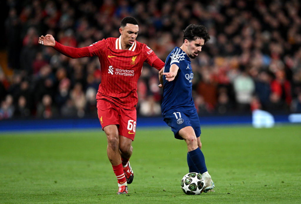 Liverpool FC v Paris Saint-Germain - UEFA Champions League 2024/25 Round of 16 Second Leg