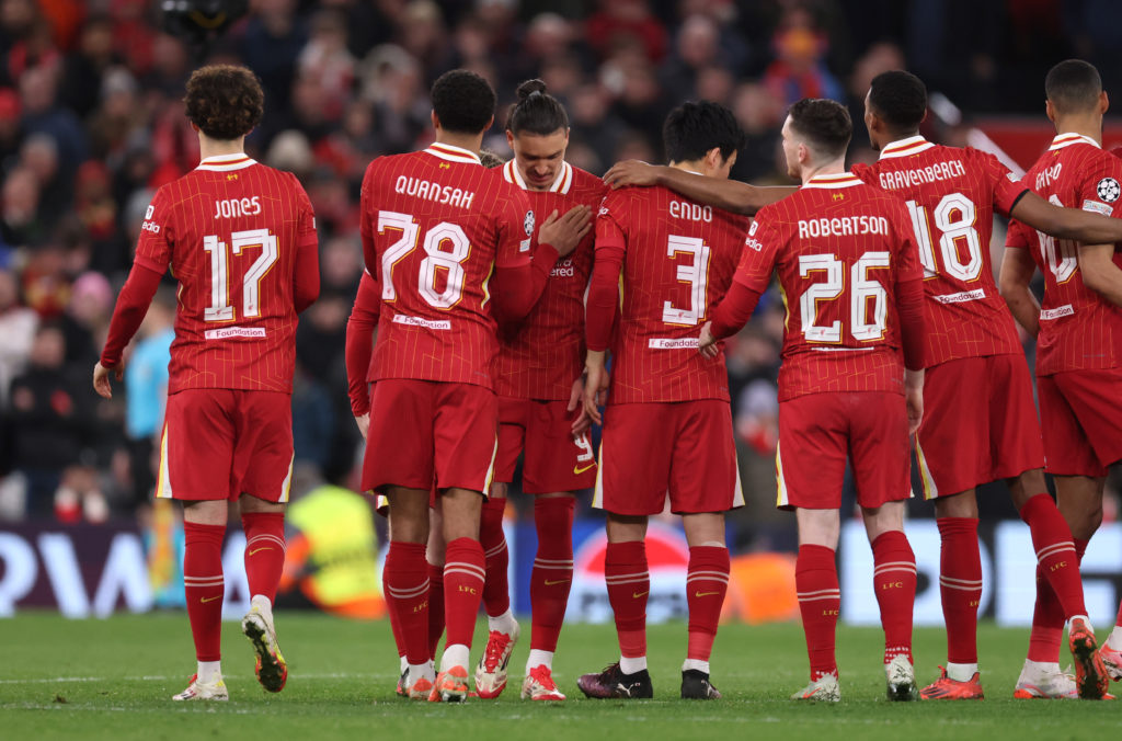 Liverpool FC v Paris Saint-Germain - UEFA Champions League 2024/25 Round of 16 Second Leg