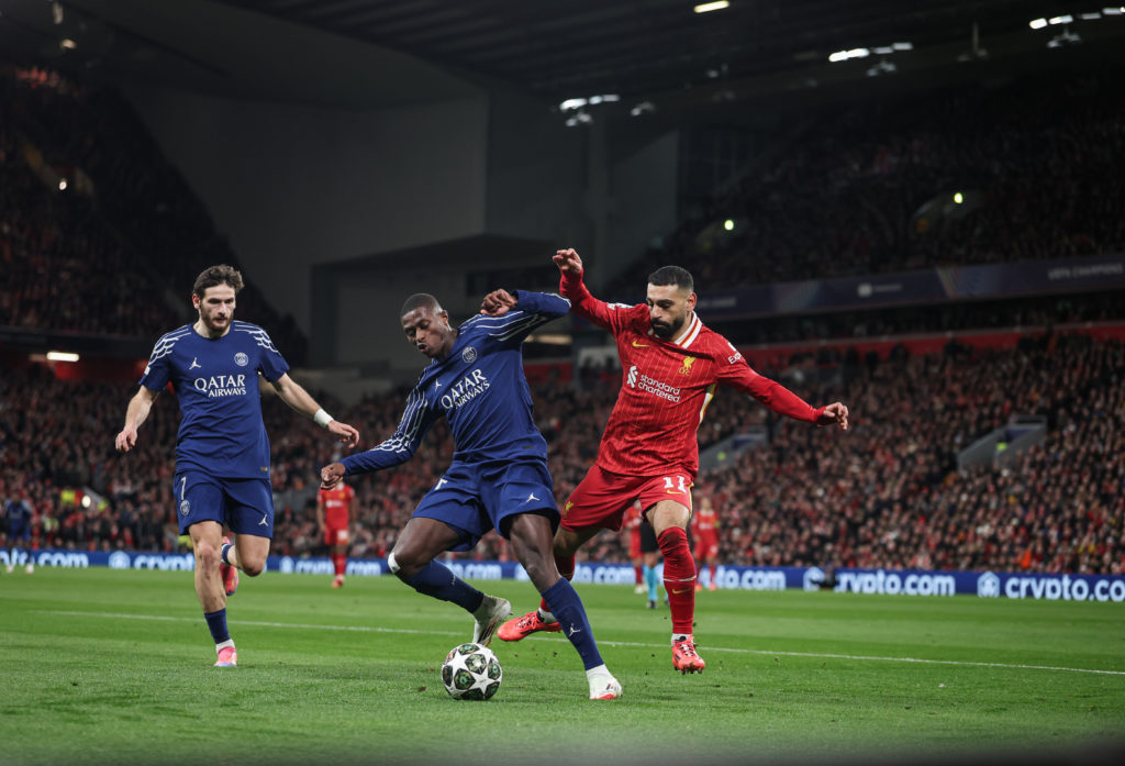 Liverpool FC v Paris Saint-Germain - UEFA Champions League 2024/25 Round of 16 Second Leg