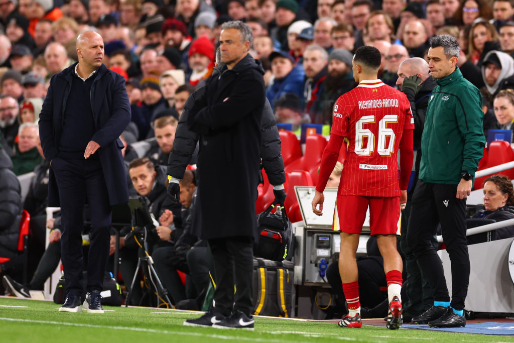 Liverpool FC v Paris Saint-Germain - UEFA Champions League 2024/25 Round of 16 Second Leg