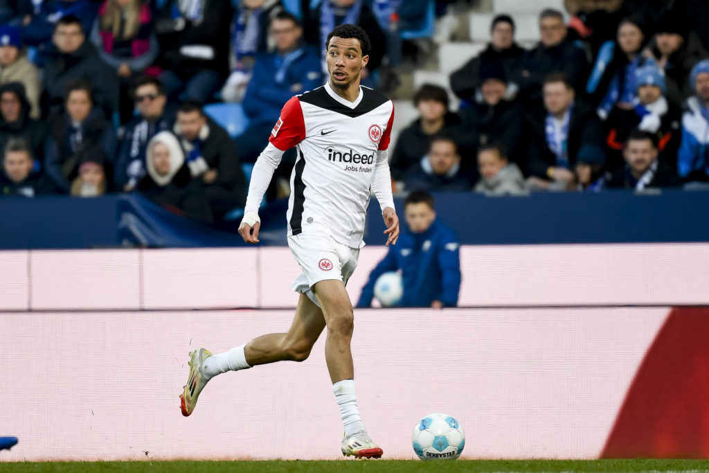 Eintracht Frankfurt striker Hugo Ekitike