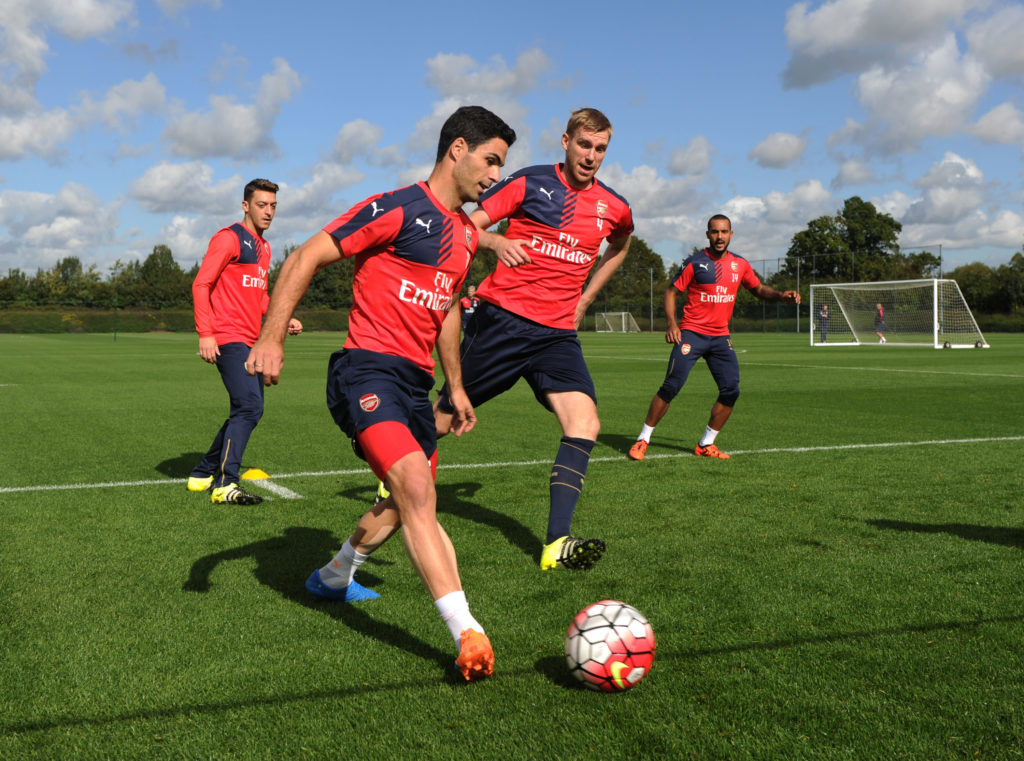 Arsenal Training Session