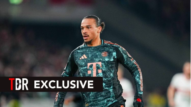 Leroy Sane of Bayern Munich looks on during the 1. Bundesliga match between VfB Stuttgart and Bayern Munich at MHP Arena Stuttgart, Stuttgart, Germ...