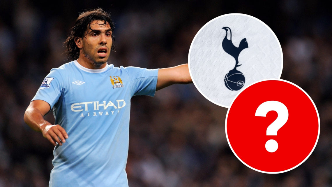 Carlos Tevez of Manchester City gestures during the Carling Cup third-round match between Manchester City and Fulham at the City of Manchester Stad...