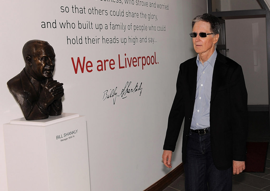 New Owner Of Liverpool FC John W. Henry Meets Manager And Team