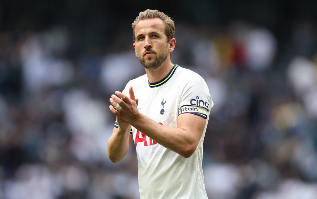 Harry Kane in action for Tottenham