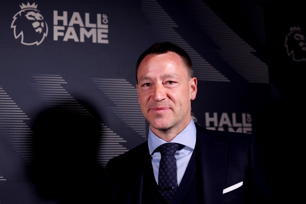John Terry getting inducted into the Premier League hall of fame