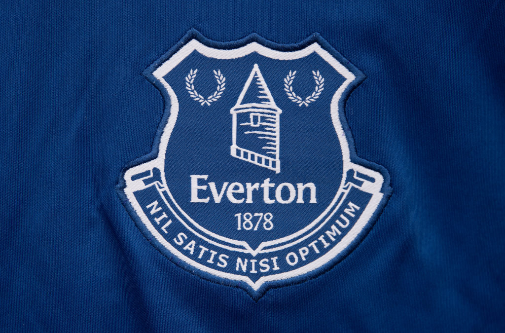 The Everton club badge.