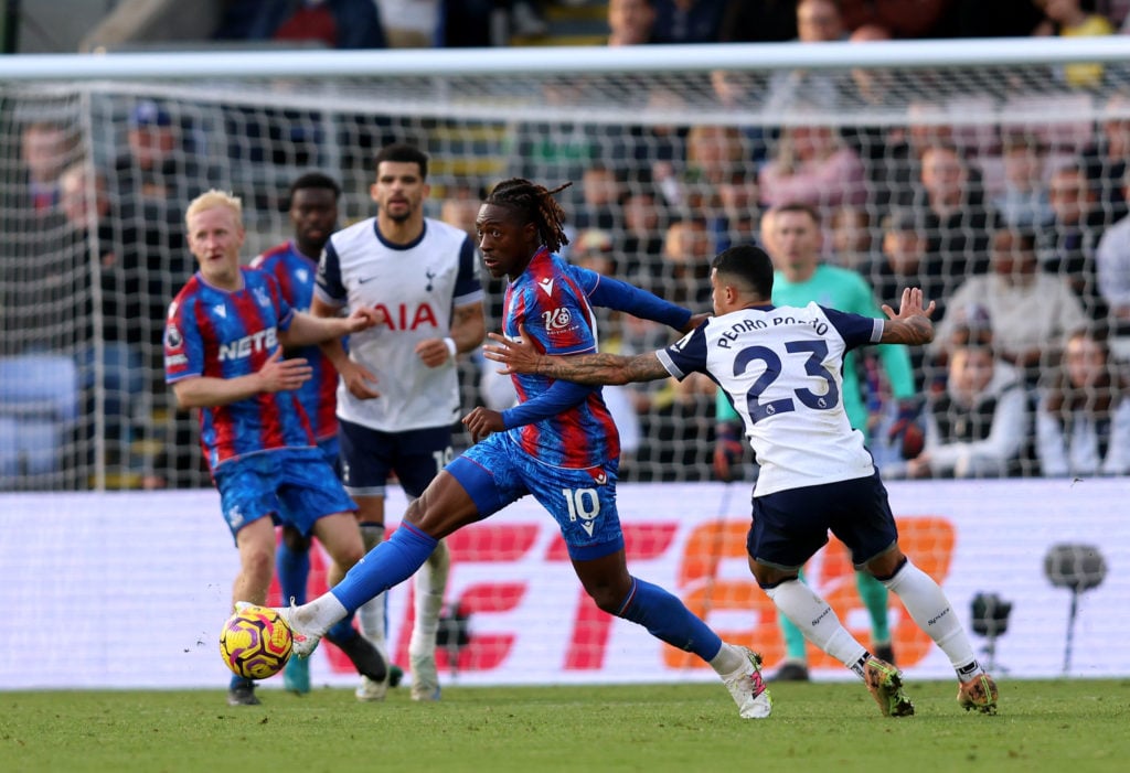 Eberechi Eze during Crystal Palace FC v Tottenham Hotspur FC - Premier League