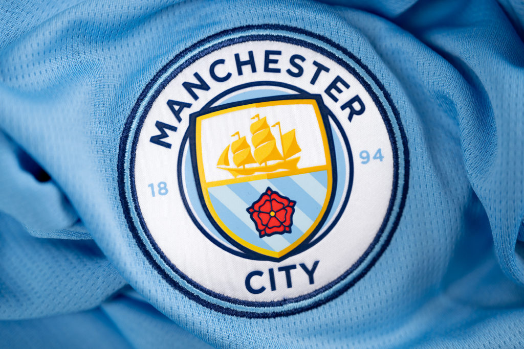 Manchester City badge.