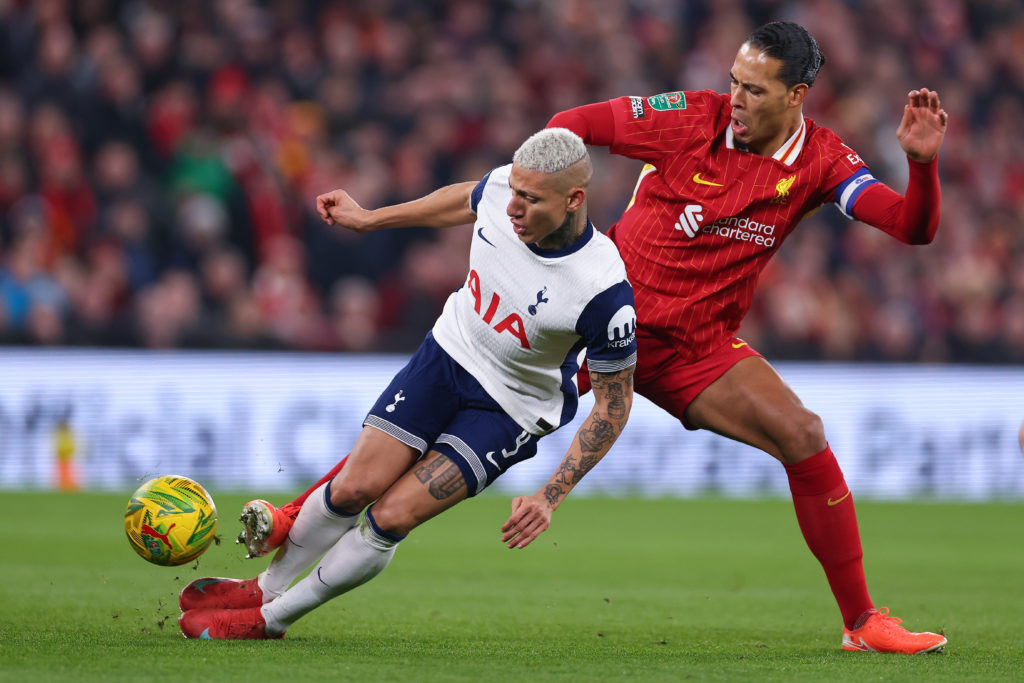 Liverpool v Tottenham Hotspur - Carabao Cup Semi Final Second Leg