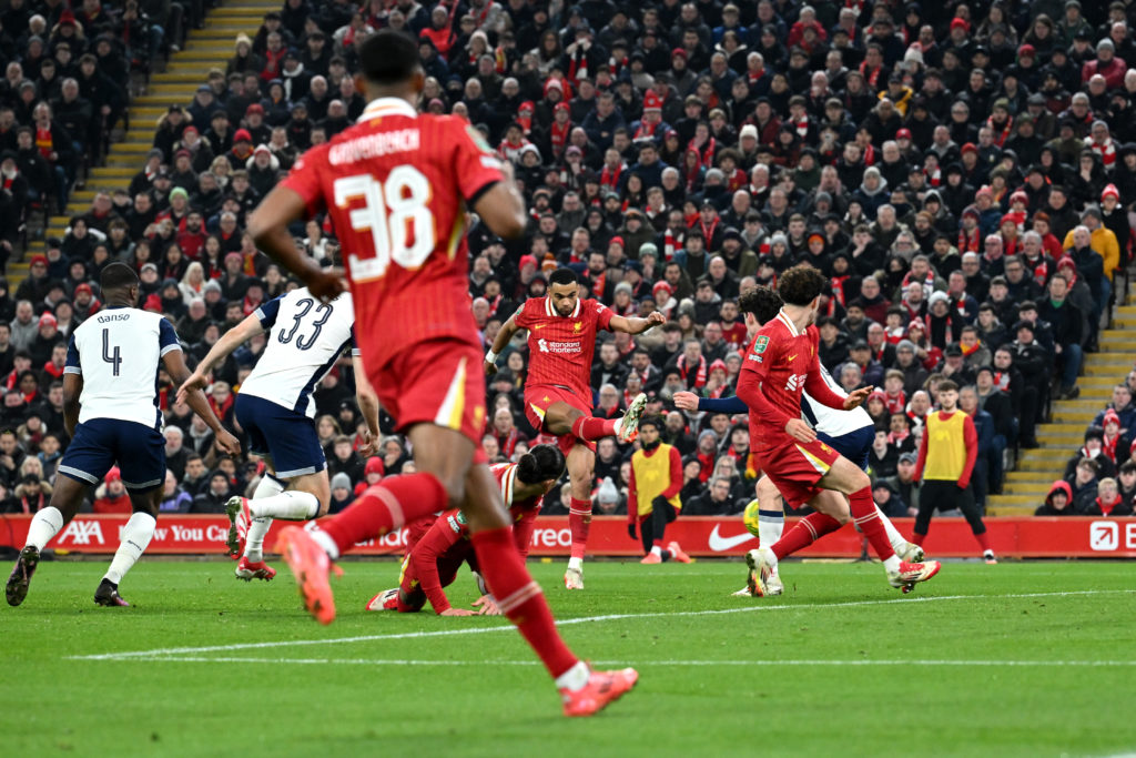 Liverpool v Tottenham Hotspur - Carabao Cup Semi Final Second Leg