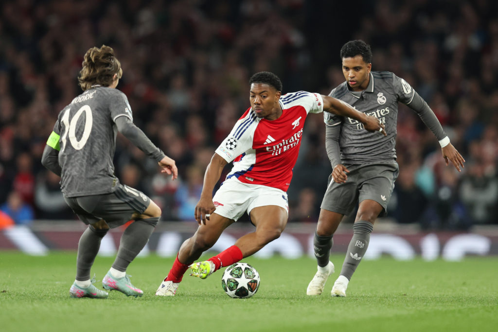 Arsenal FC v Real Madrid C.F. - UEFA Champions League 2024/25 Quarter Final First Leg