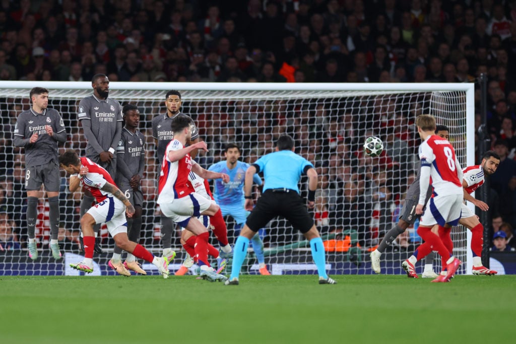 Arsenal FC v Real Madrid C.F. - UEFA Champions League 2024/25 Quarter Final First Leg