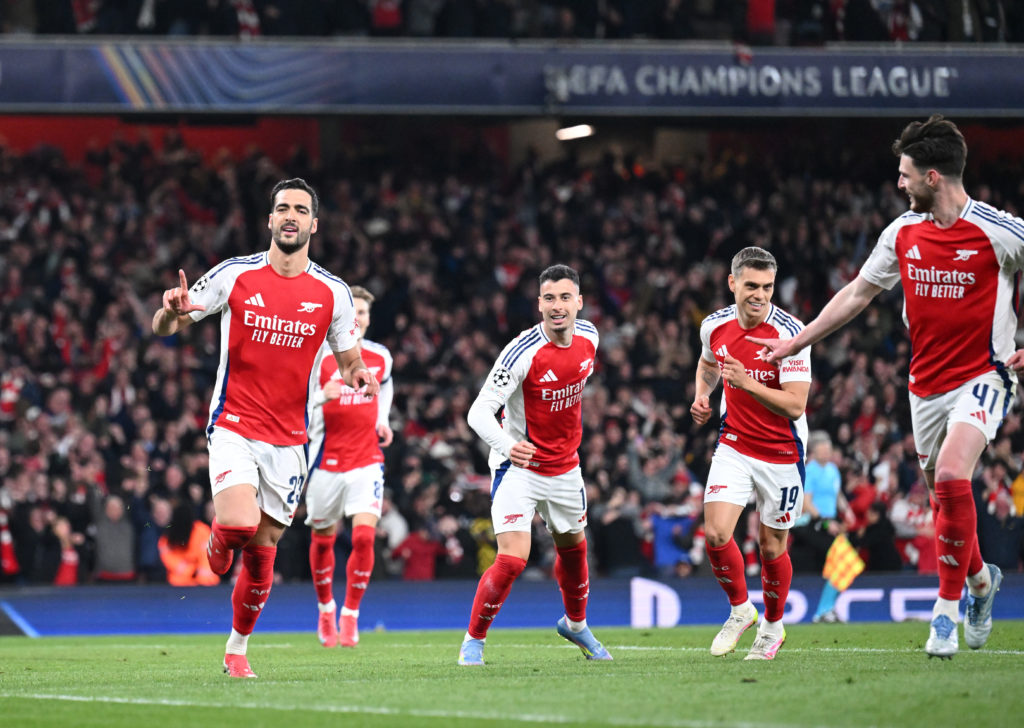Arsenal FC v Real Madrid C.F. - UEFA Champions League 2024/25 Quarter Final First Leg