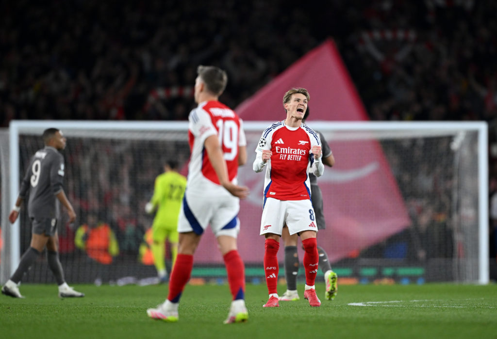 Arsenal FC v Real Madrid C.F. - UEFA Champions League 2024/25 Quarter Final First Leg