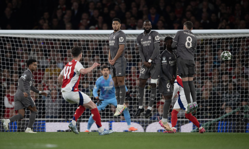 Arsenal FC v Real Madrid C.F. - UEFA Champions League 2024/25 Quarter Final First Leg