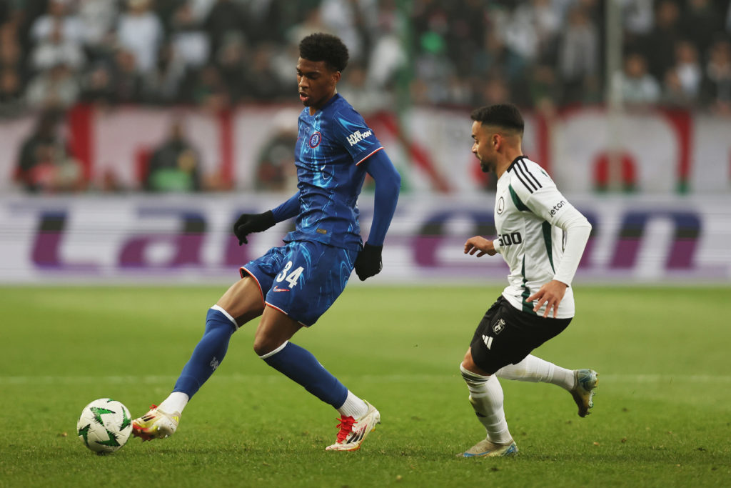 Legia Warszawa v Chelsea FC - UEFA Conference League 2024/25 Quarter Final First Leg