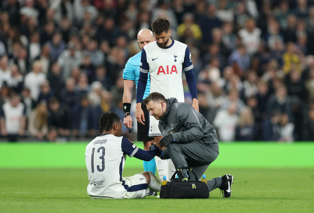 Tottenham Hotspur v Eintracht Frankfurt - UEFA Europa League 2024/25 Quarter Final First Leg
