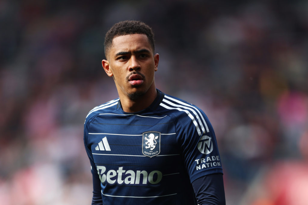 Jacob Ramsey during an Aston Villa match in the Premier League.