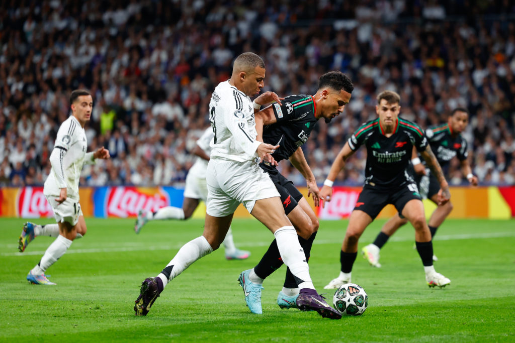 Real Madrid Cf V Arsenal Fc - Uefa Champions League 2024/25 Quarter-final Second Leg Match