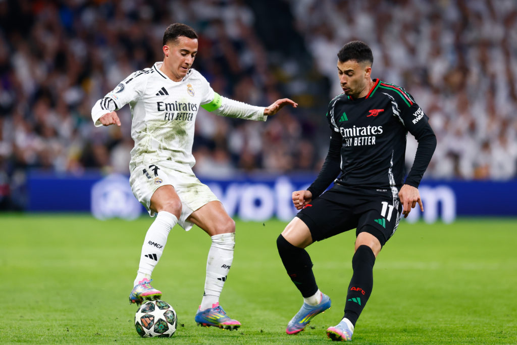 Real Madrid Cf V Arsenal Fc - Uefa Champions League 2024/25 Quarter-final Second Leg Match