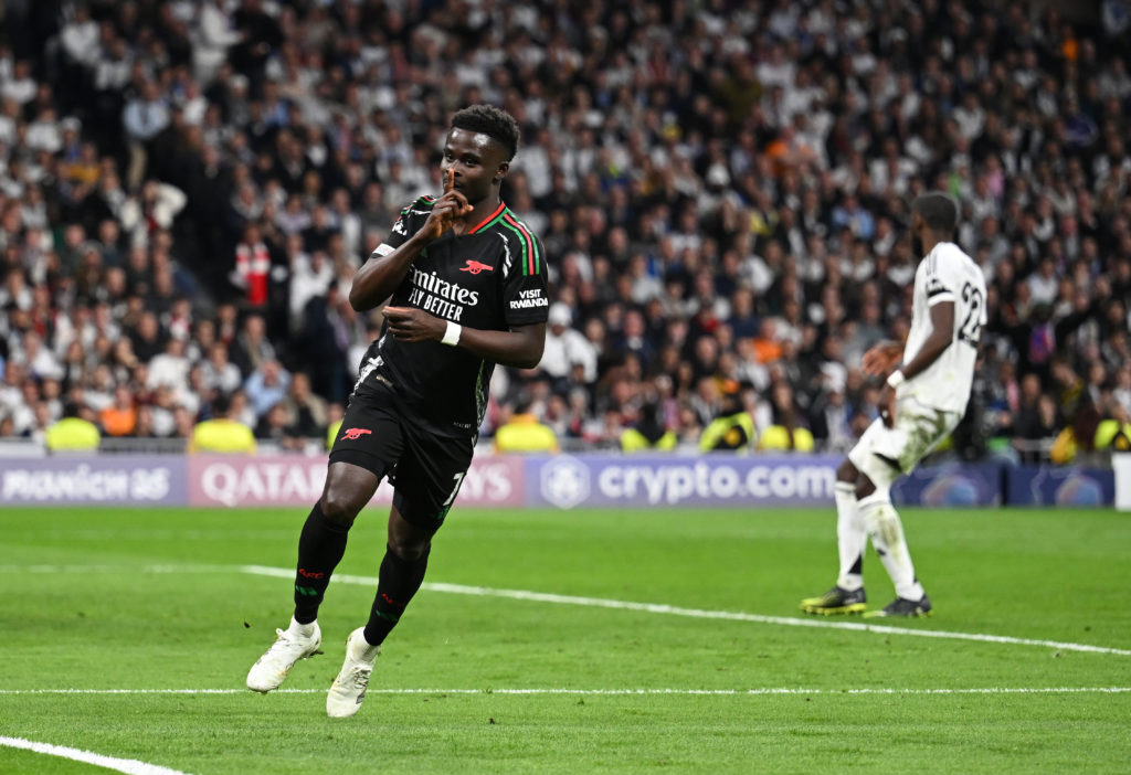 Real Madrid C.F. v Arsenal FC - UEFA Champions League 2024/25 Quarter Final Second Leg