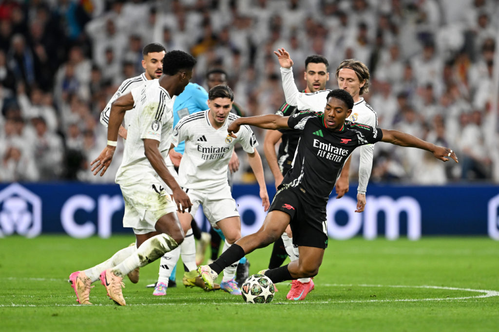 Real Madrid C.F. v Arsenal FC - UEFA Champions League 2024/25 Quarter Final Second Leg