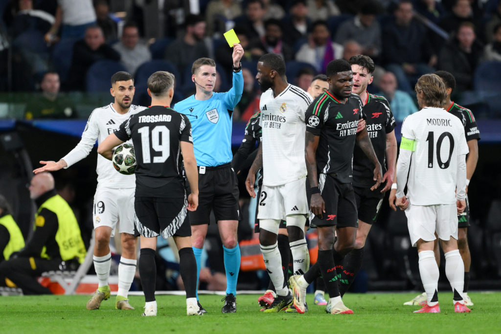 Real Madrid C.F. v Arsenal FC - UEFA Champions League 2024/25 Quarter Final Second Leg