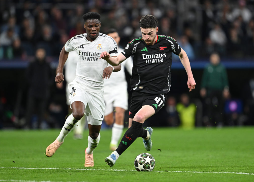 Real Madrid C.F. v Arsenal FC - UEFA Champions League 2024/25 Quarter Final Second Leg