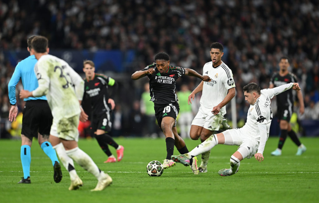 Real Madrid C.F. v Arsenal FC - UEFA Champions League 2024/25 Quarter Final Second Leg
