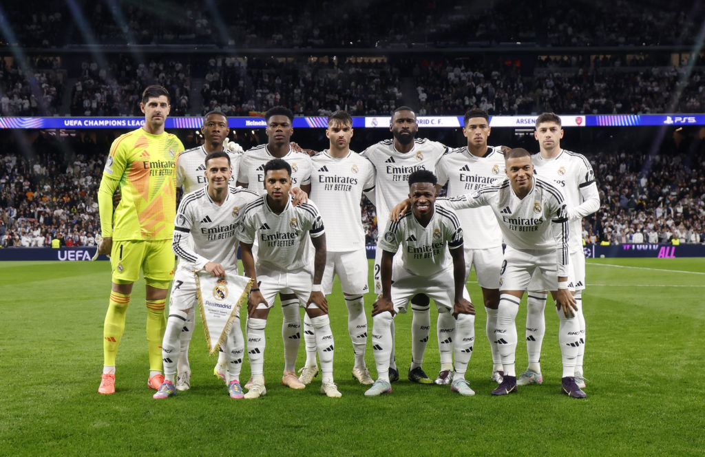 Real Madrid C.F. v Arsenal FC - UEFA Champions League 2024/25 Quarter Final Second Leg