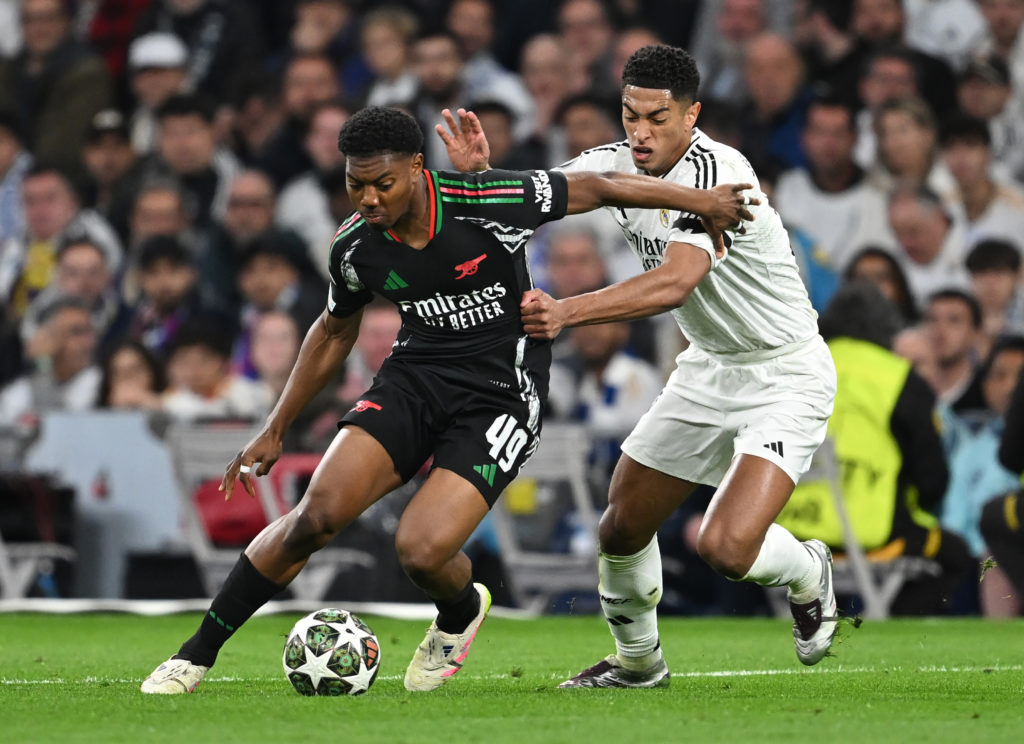 Real Madrid C.F. v Arsenal FC - UEFA Champions League 2024/25 Quarter Final Second Leg