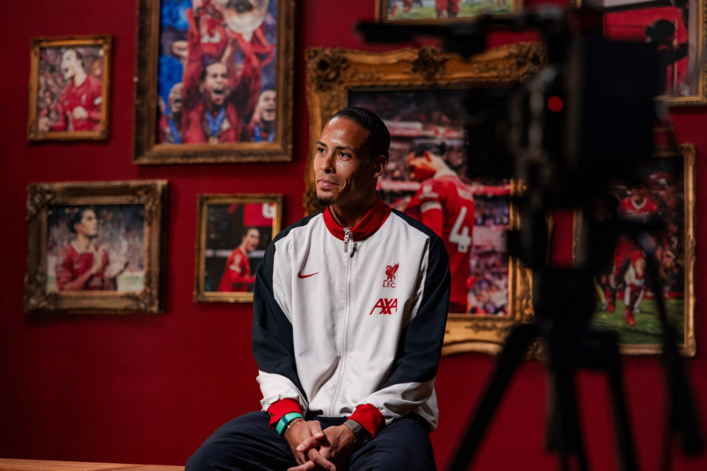Virgil Van Dijk Signs A New Contract At Liverpool