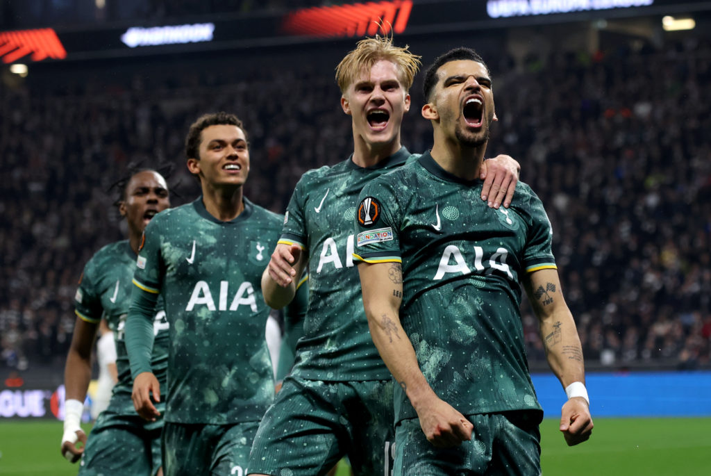 Eintracht Frankfurt v Tottenham Hotspur - UEFA Europa League 2024/25 Quarter Final Second Leg