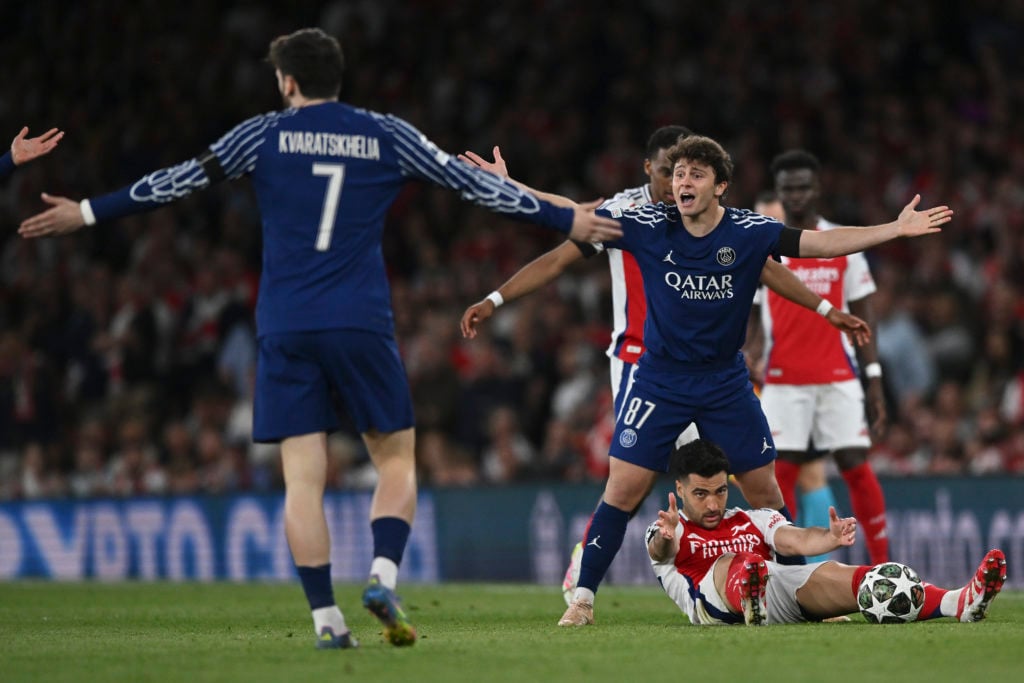 Arsenal FC v Paris Saint-Germain - UEFA Champions League 2024/25 Semi Final First Leg