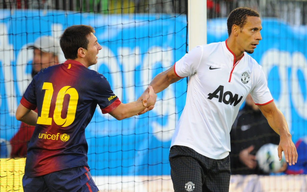 Soccer - International Friendly - FC Barcelona v Manchester United