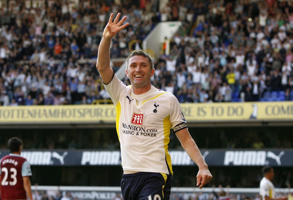 Tottenham Hotspur's Robbie Keane scores against Burnley in the Premier League