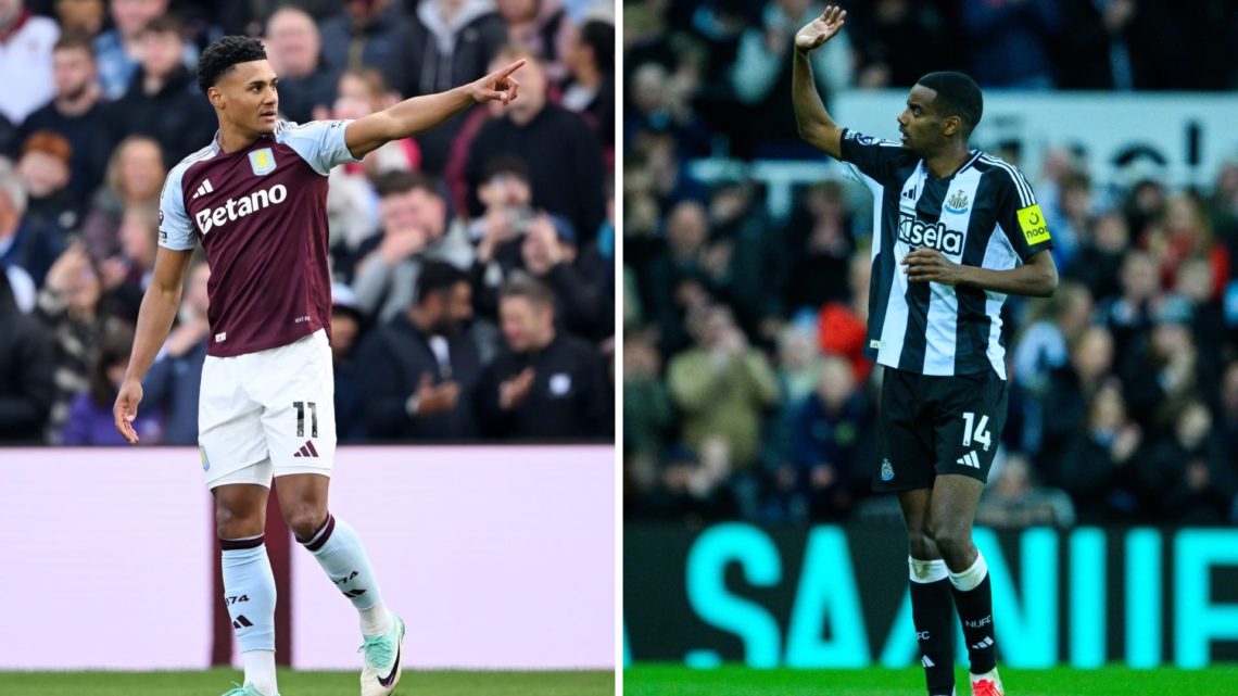 Split image of Ollie Watkins and Alexander Isak