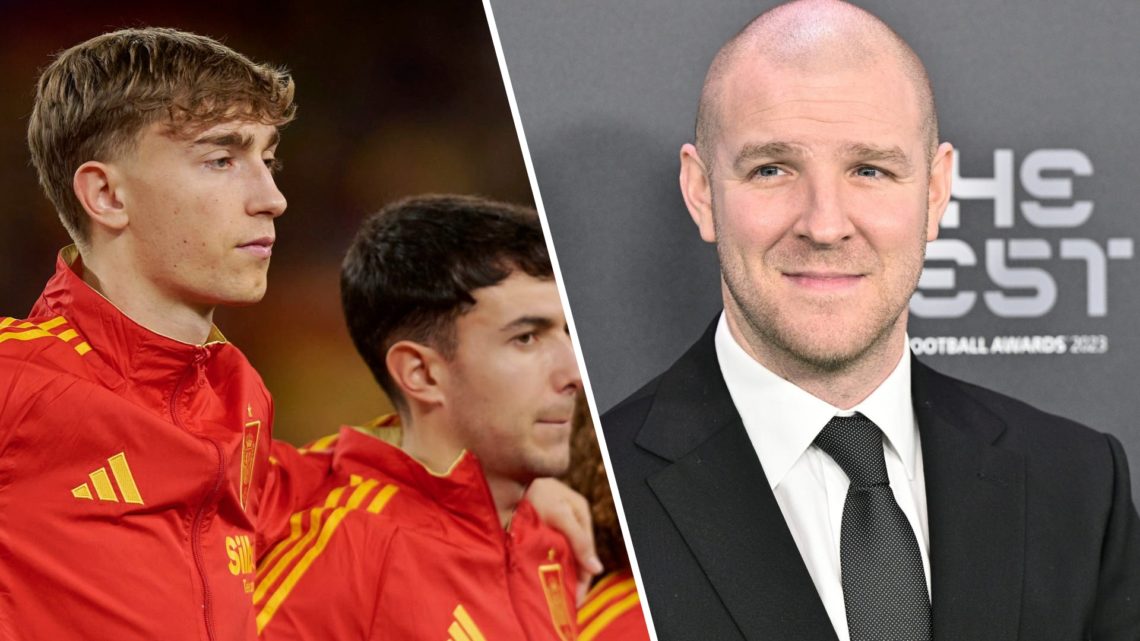 Dean Huijsen split with Philippe Senderos.