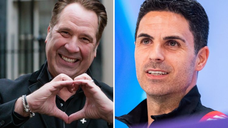 Split image of David Seaman and Mikel Arteta