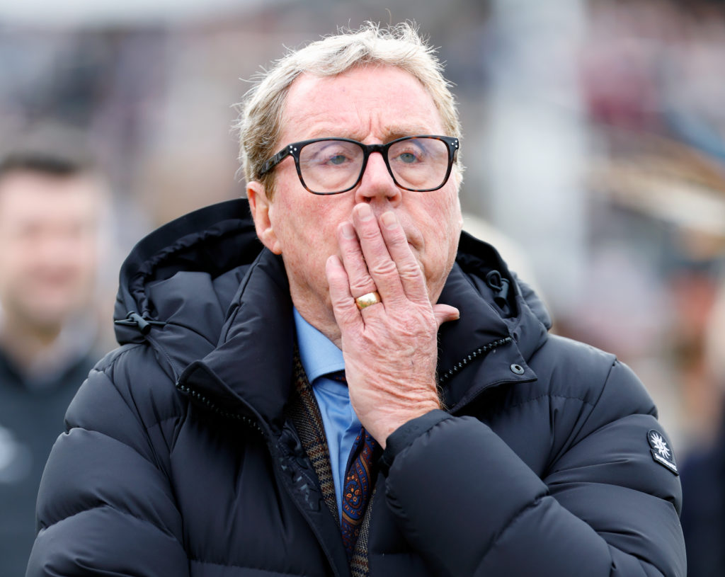 Former Tottenham manager Harry Redknapp at the Cheltenham Festival