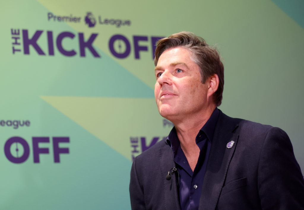 Premier League CEO Richard Masters at an official engagement